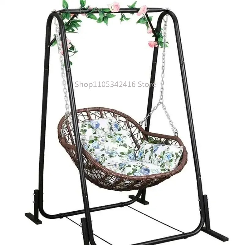 Outdoor Furniture Balcony - Single Rattan Hanging Basket Chair Child