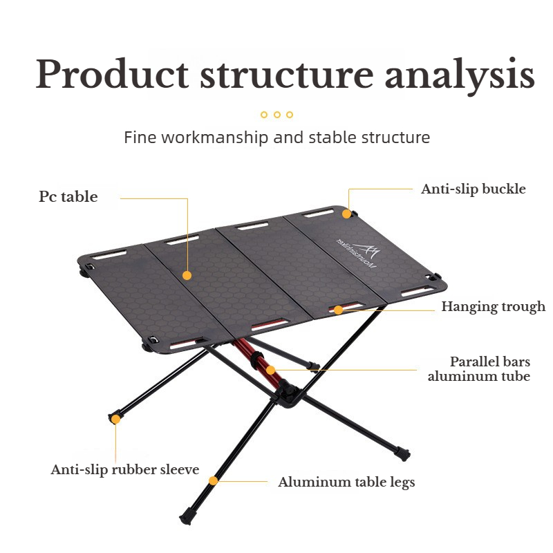 Folding Picnic Table - MOUNTAINHIKER Portable Picnic Table Beach Tables