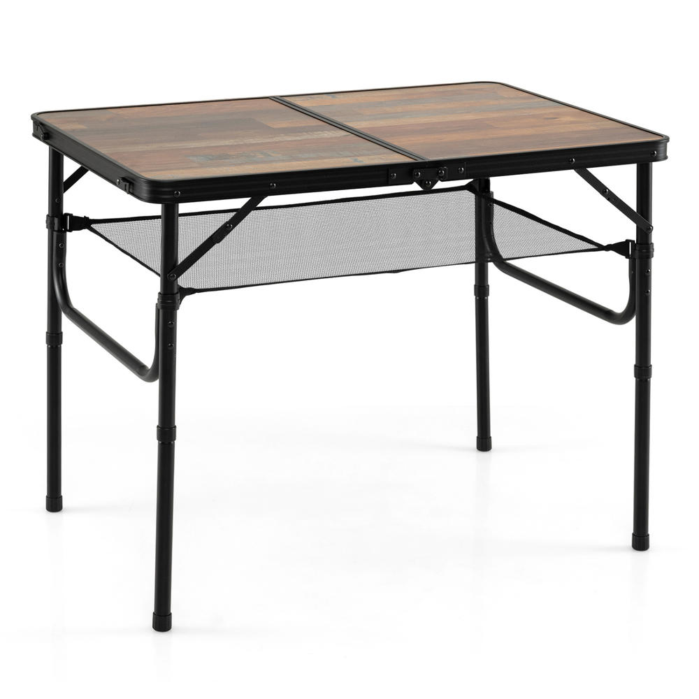 Single Folding Camping Table C - Folding Picnic Table ulasan dan harga