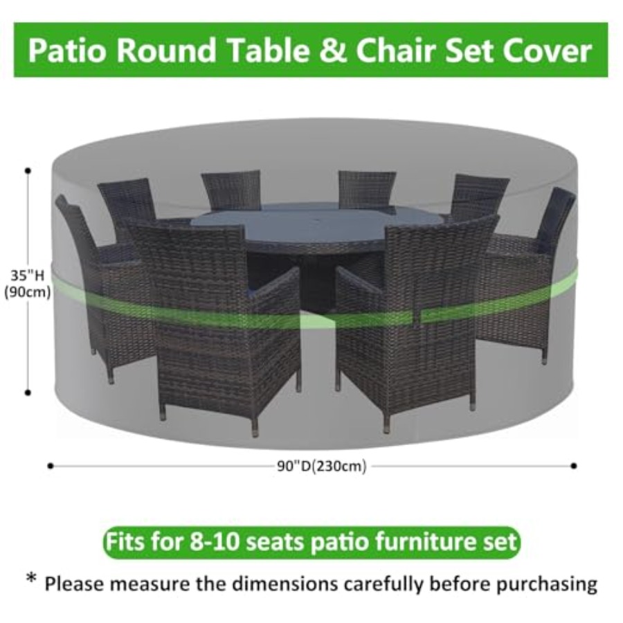 Round Patio Furniture Covers,  - Outdoor Furniture Table And Chairs ulasan dan harga
