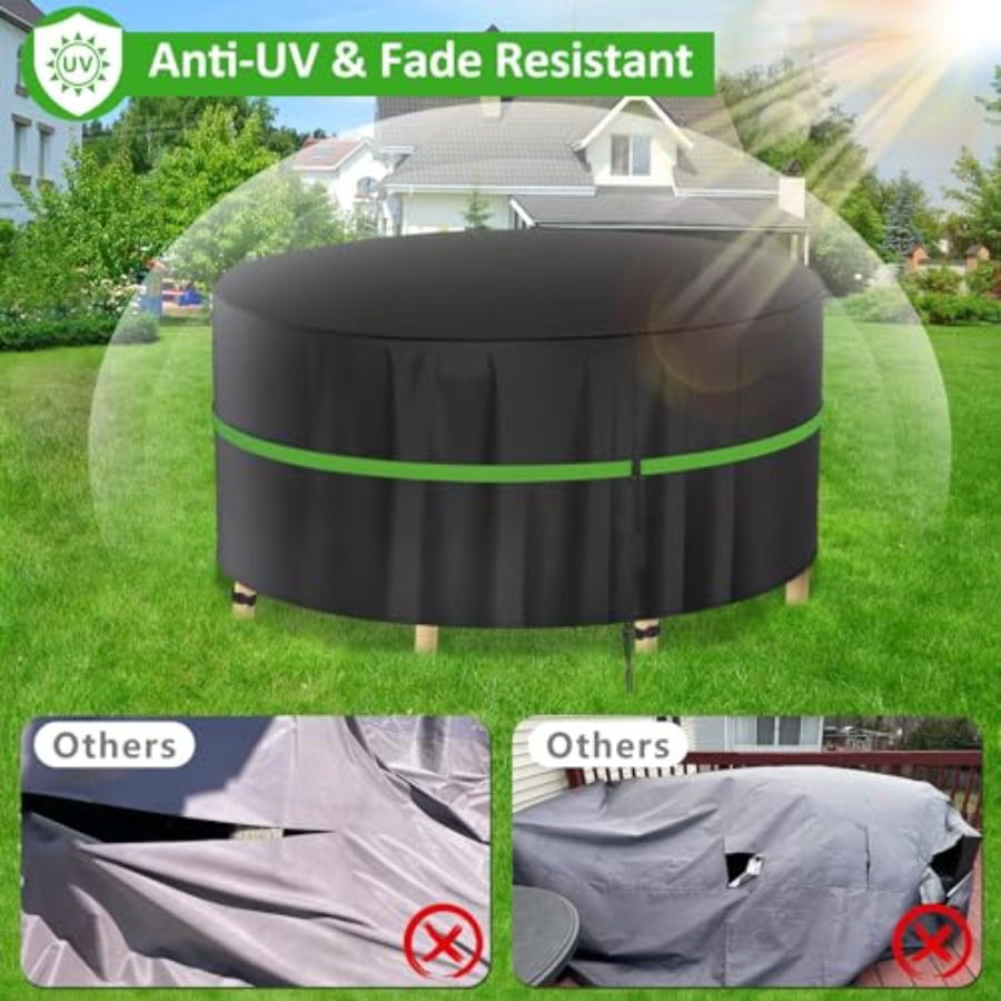 Round Patio Furniture Covers,  - Outdoor Furniture Table And Chairs ulasan dan harga