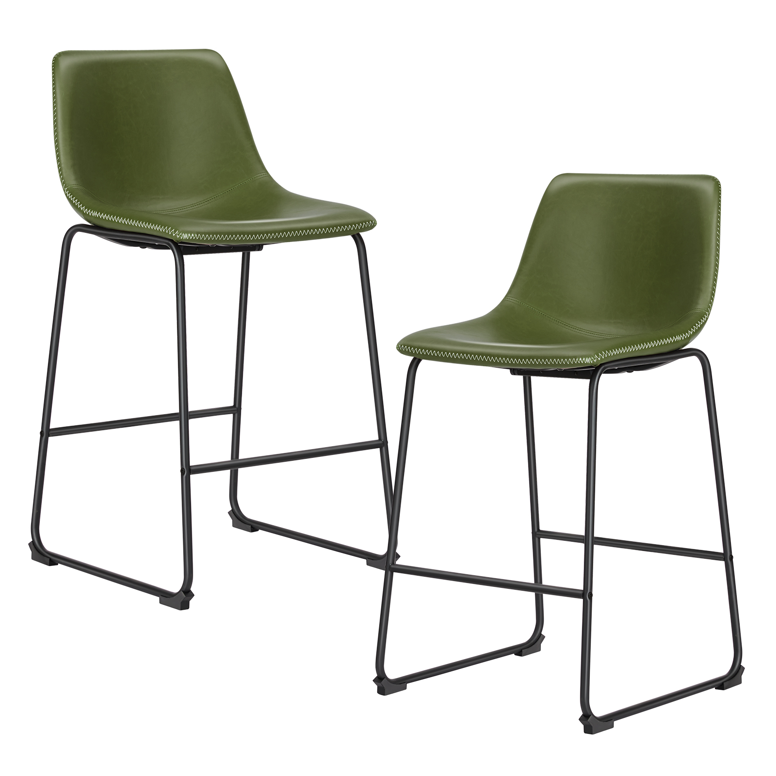 JHK 2 Pack Pu Leather Counter  - Outdoor Furniture No Cushions ulasan dan harga