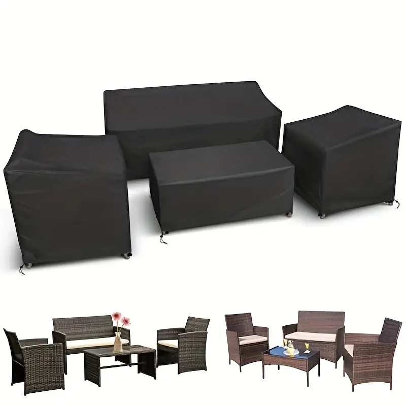 4pcs/Set Patio Furniture Cover - Outdoor Furniture Bali ulasan dan harga