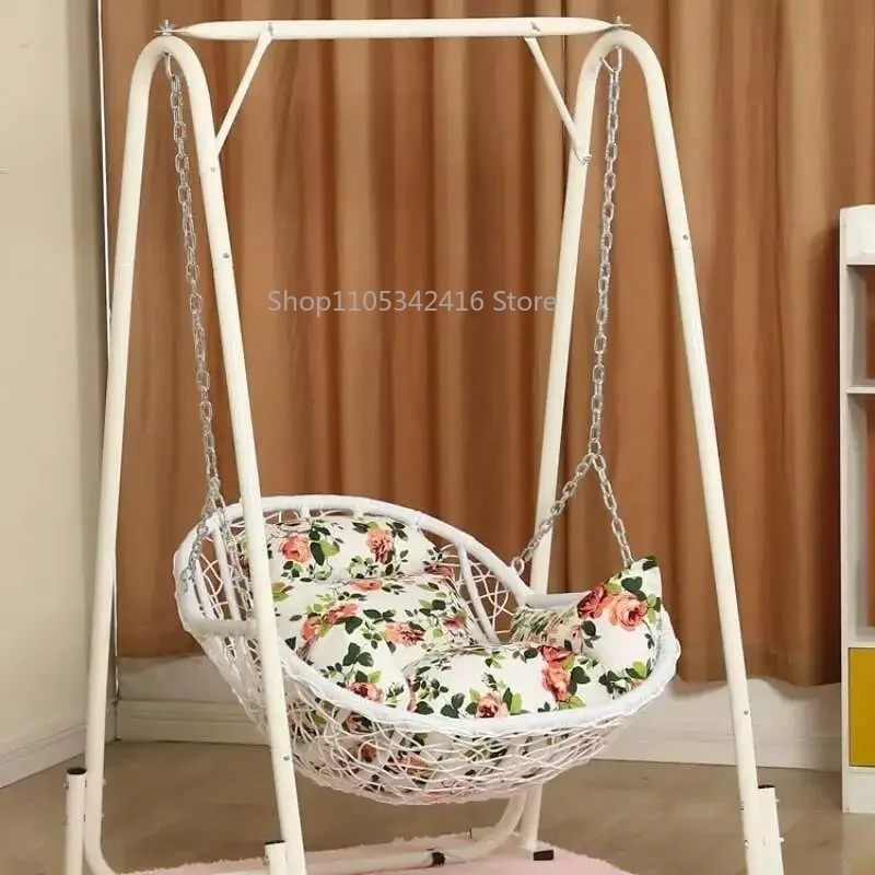 Single Rattan Hanging Basket C - Outdoor Furniture Balcony ulasan dan harga