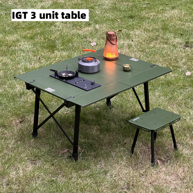 Outdoor BBQ Picnic IGT Table 3 - Folding Picnic Table ulasan dan harga