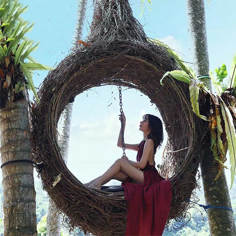 Hot Sale Bali Style Bird Nest  - Outdoor Furniture Bali Style ulasan dan harga