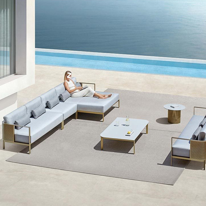 Outdoor Stainless Steel Sofa T - Outdoor Furniture Sale ulasan dan harga