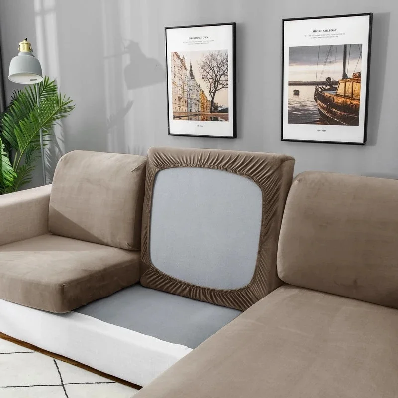Elastic Velvet Sofa Seat Cushi - Outdoor Furniture Bali Style ulasan dan harga