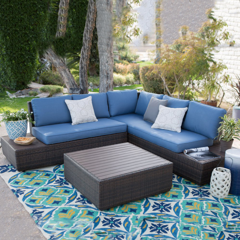 Outdoor Sofa Courtyard Rattan  - Outdoor Furniture Sale ulasan dan harga