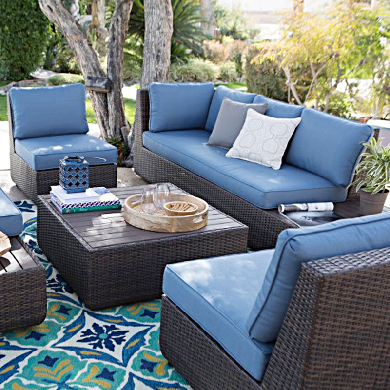 Outdoor Sofa Courtyard Rattan  - Outdoor Furniture Sale ulasan dan harga