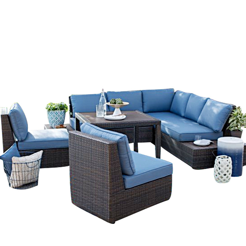 Outdoor Sofa Courtyard Rattan  - Outdoor Furniture Sale ulasan dan harga