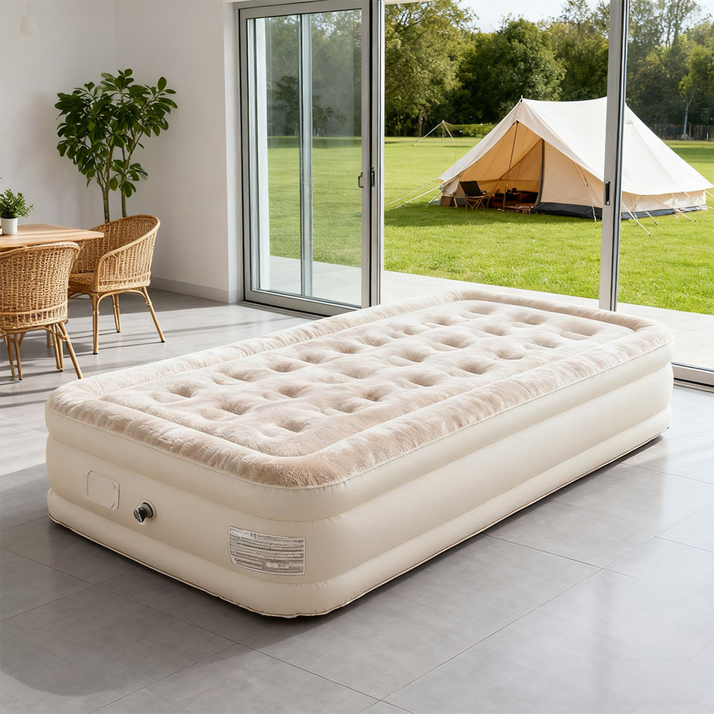 Air Mattress Built-in Pump Sel - Outdoor Furniture No Cushions ulasan dan harga