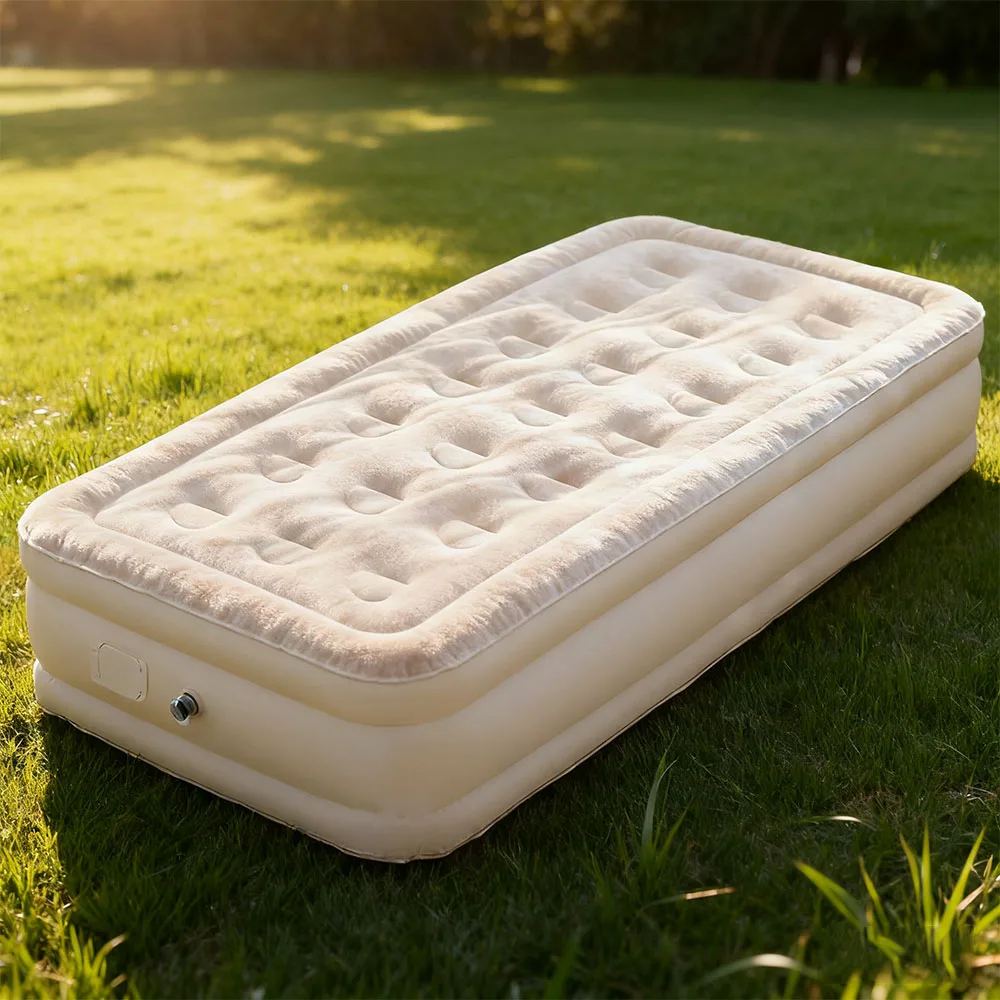 Air Mattress Built-in Pump Sel - Outdoor Furniture No Cushions ulasan dan harga