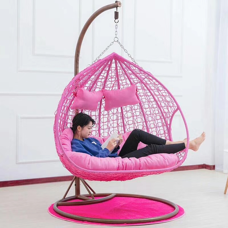Wicker Hanging Patio Swing Egg - Outdoor Furniture Bali ulasan dan harga