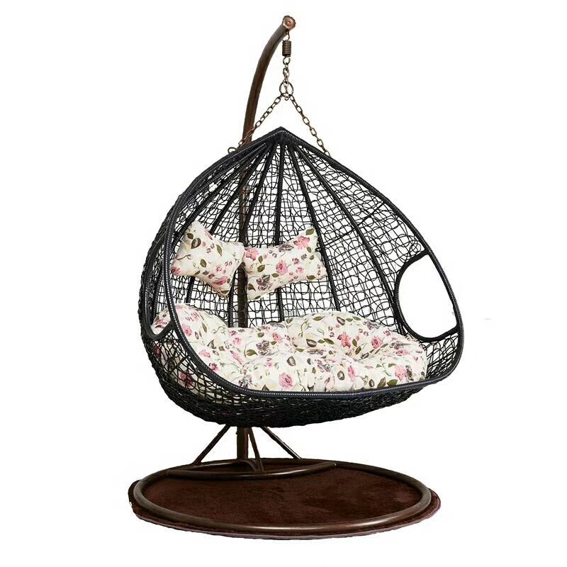 Wicker Hanging Patio Swing Egg - Outdoor Furniture Bali ulasan dan harga