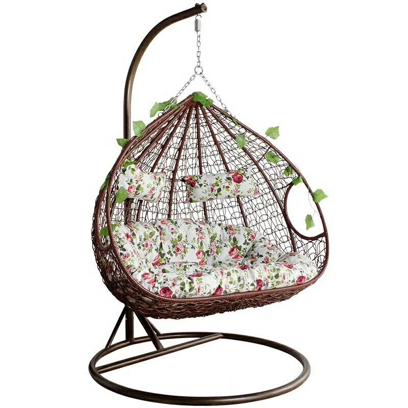 Wicker Hanging Patio Swing Egg - Outdoor Furniture Bali ulasan dan harga