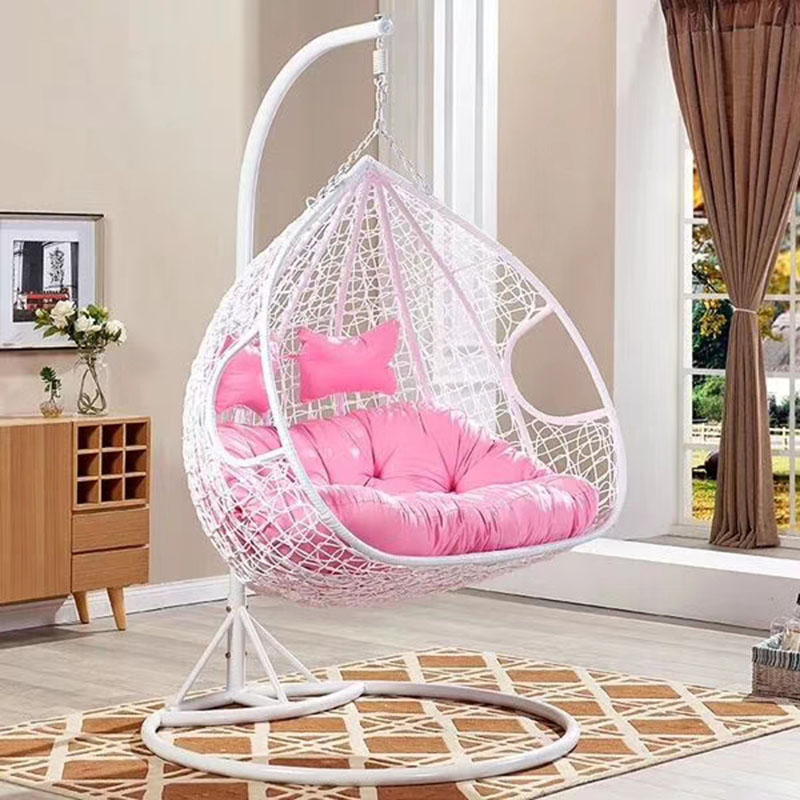Wicker Hanging Patio Swing Egg - Outdoor Furniture Bali ulasan dan harga