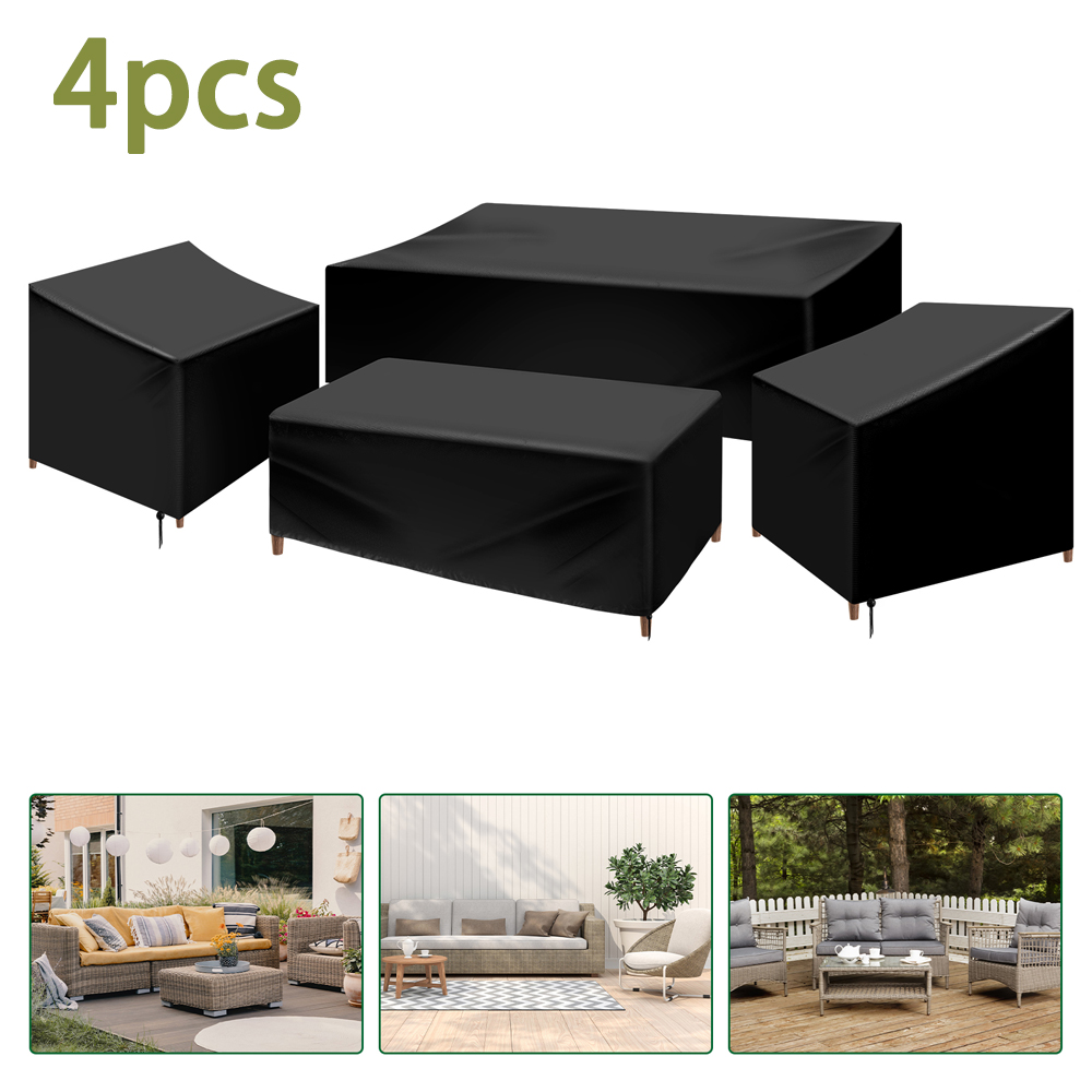 4Pcs Patio Furniture Cover Set - Outdoor Furniture Bali ulasan dan harga