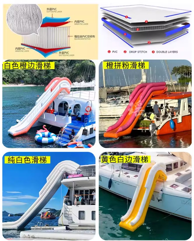 Inflatable water yacht slide b - Outdoor Furniture Table And Chairs ulasan dan harga