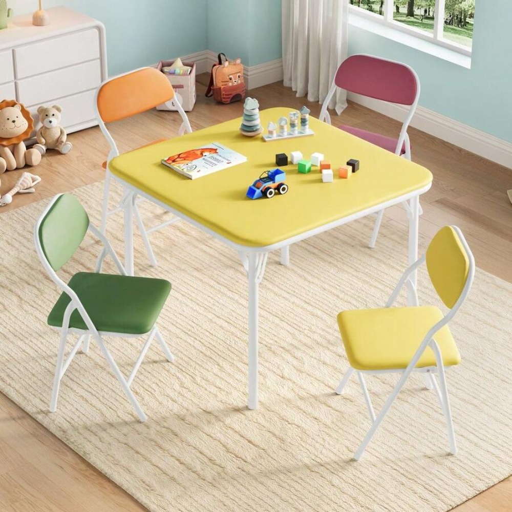 Foldable Square Table and Chai - Outdoor Furniture Table And Chairs ulasan dan harga