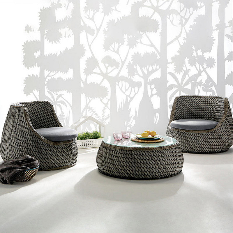 Wood Nordic Garden Furniture S - Outdoor Furniture Green ulasan dan harga