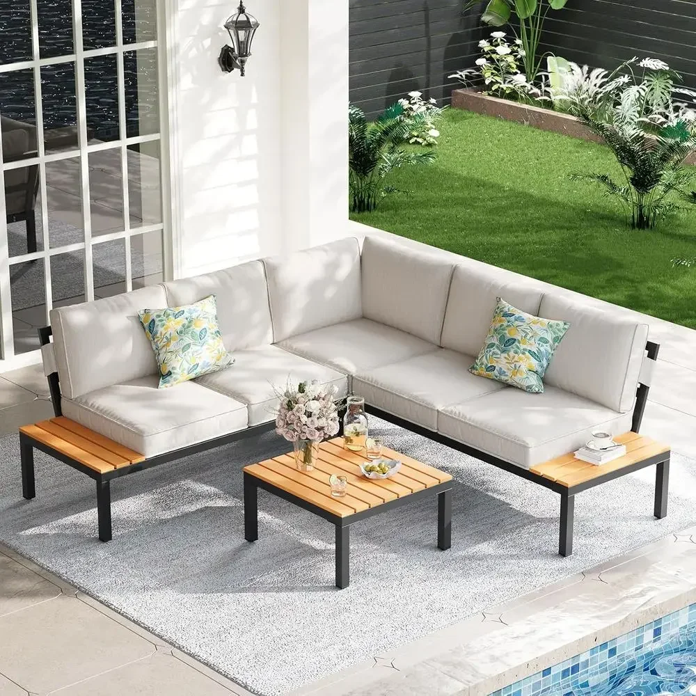 5-Person Outdoor Patio Furnitu - Outdoor Furniture Durable ulasan dan harga