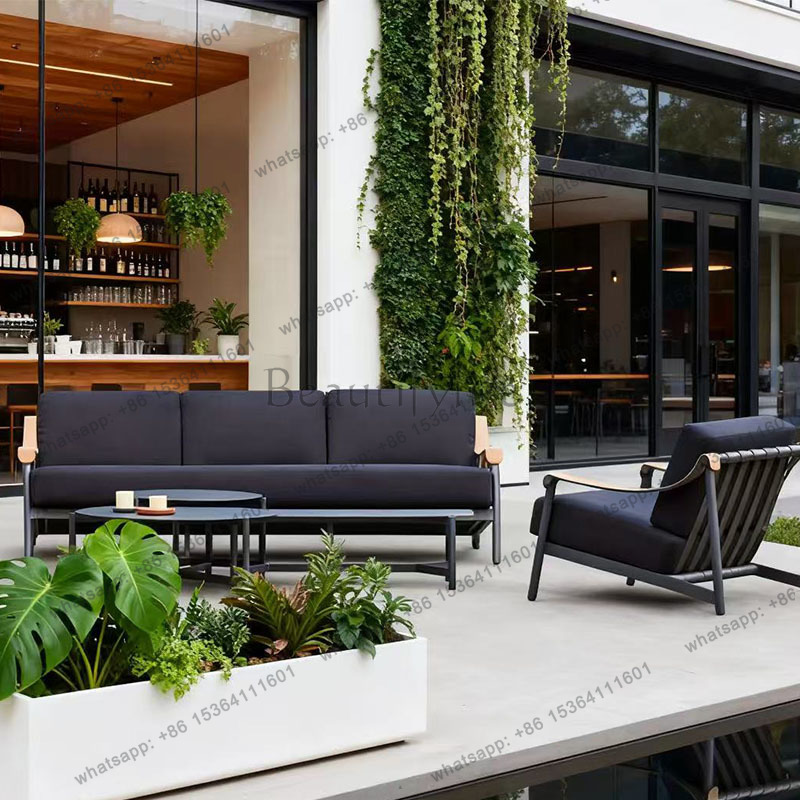 LJY Nordic Outdoor Garden Furn - Outdoor Furniture No Cushions ulasan dan harga