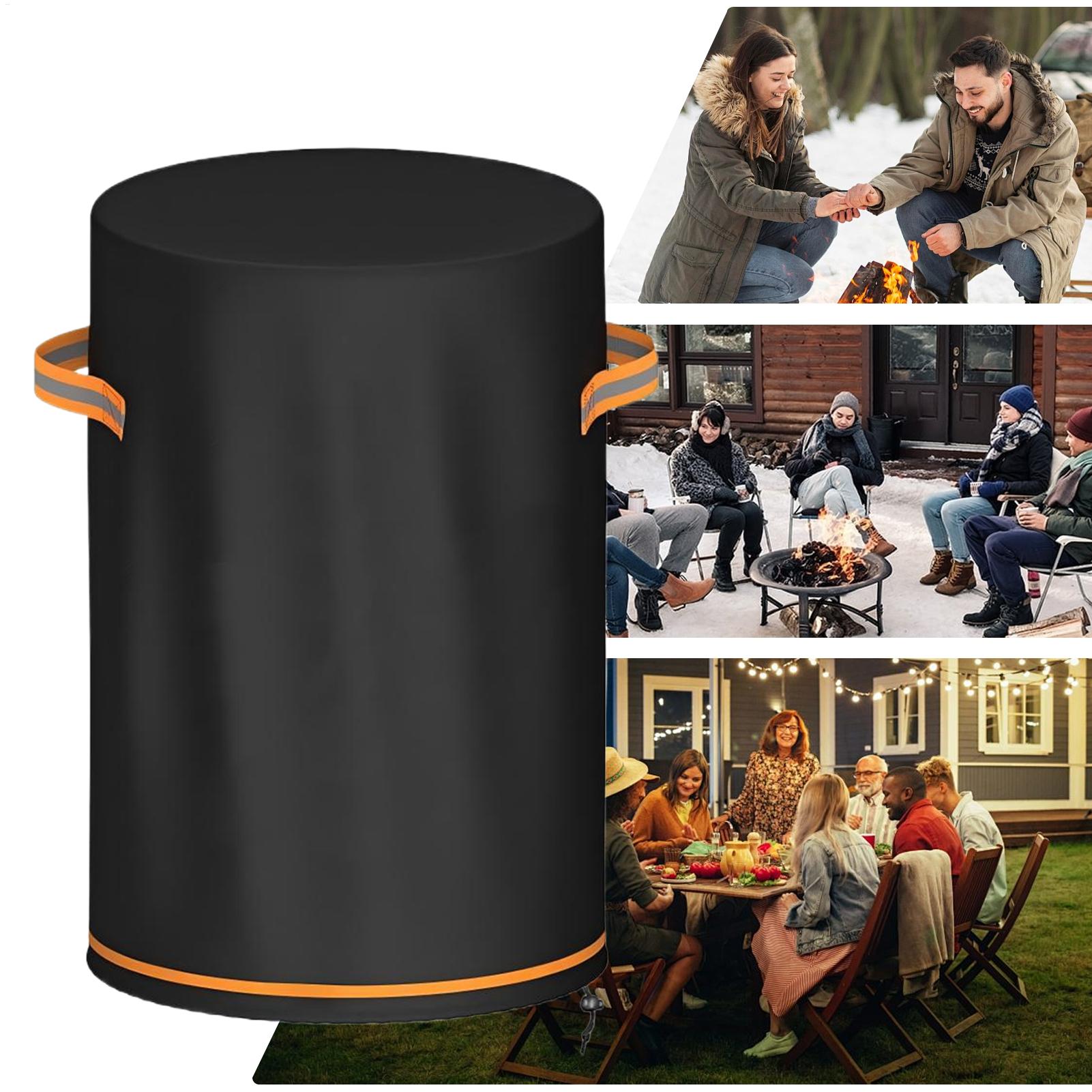 Fire Pit Column Cover Heavy Du - Outdoor Furniture Balcony ulasan dan harga