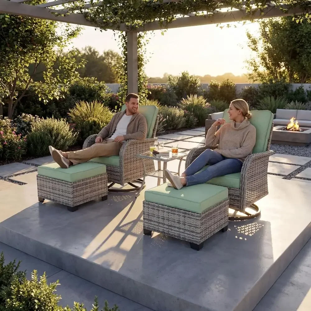 Outdoor Patio Furniture Set: R - Outdoor Furniture Green ulasan dan harga