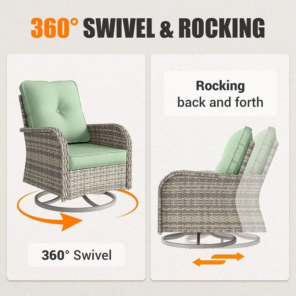 Outdoor Patio Furniture Set: R - Outdoor Furniture Green ulasan dan harga