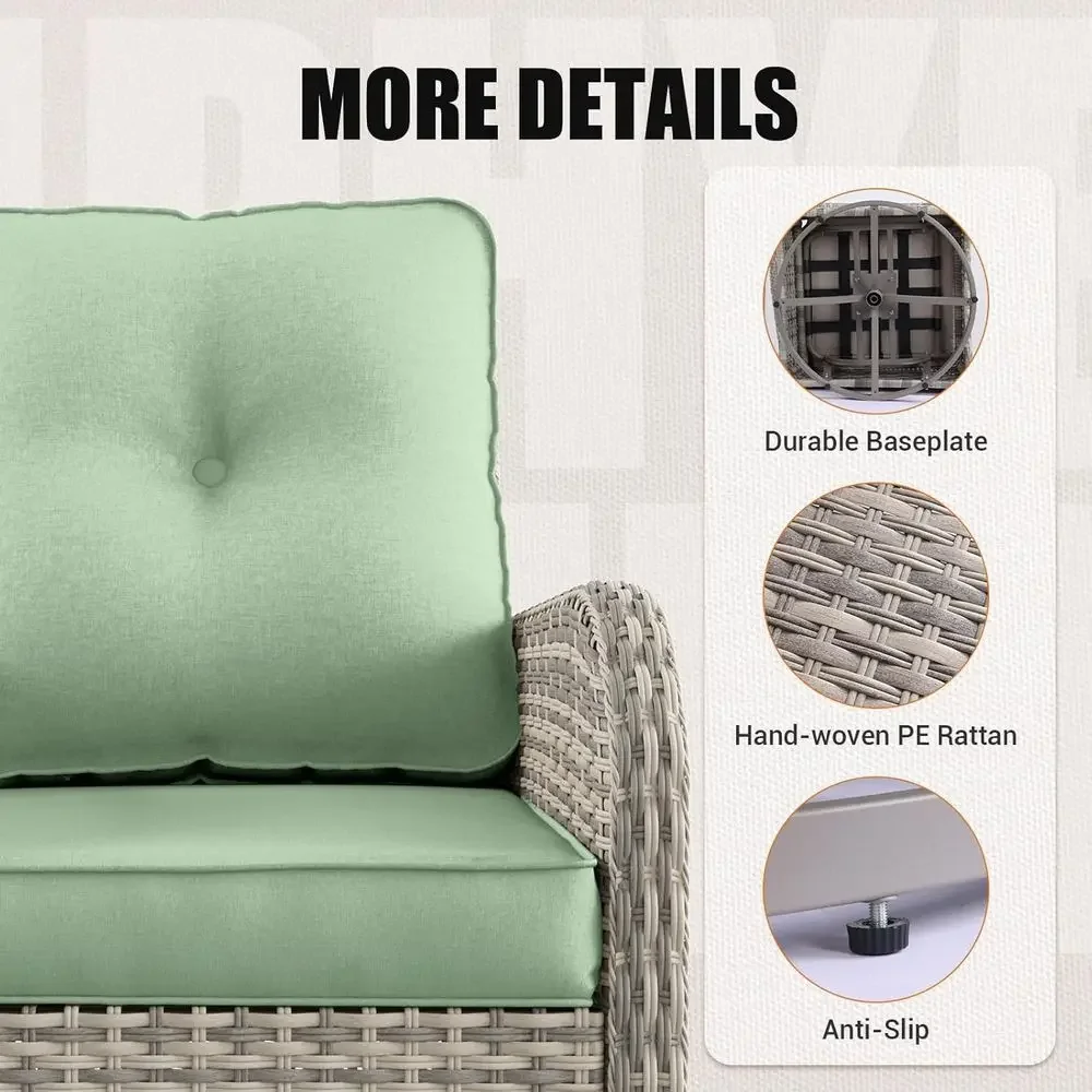 Outdoor Patio Furniture Set: R - Outdoor Furniture Green ulasan dan harga