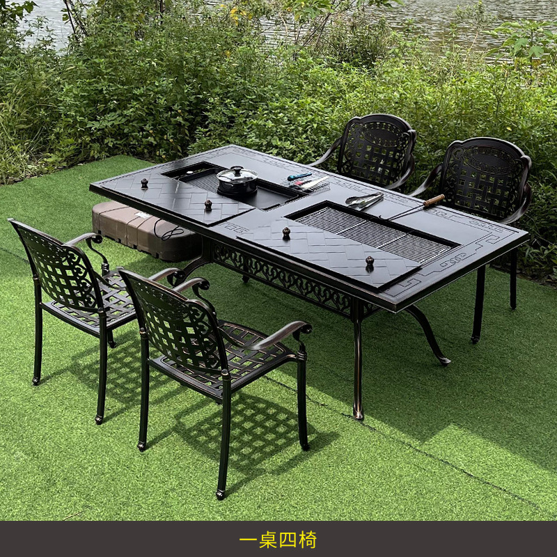 Terrace garden balcony outdoor - Outdoor Furniture Table And Chairs ulasan dan harga