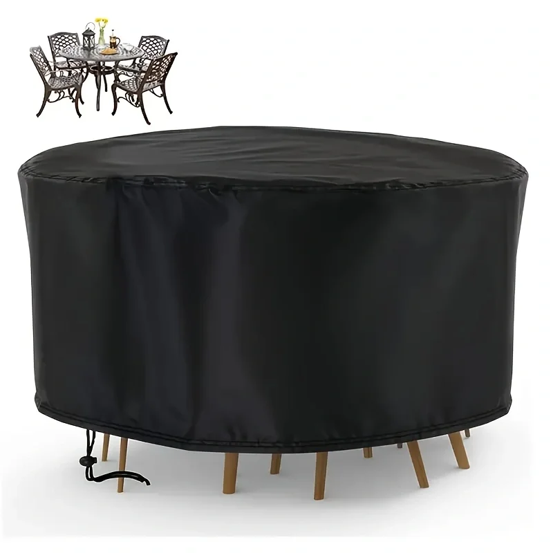 Waterproof Round Patio Furnitu - Outdoor Furniture Table And Chairs ulasan dan harga